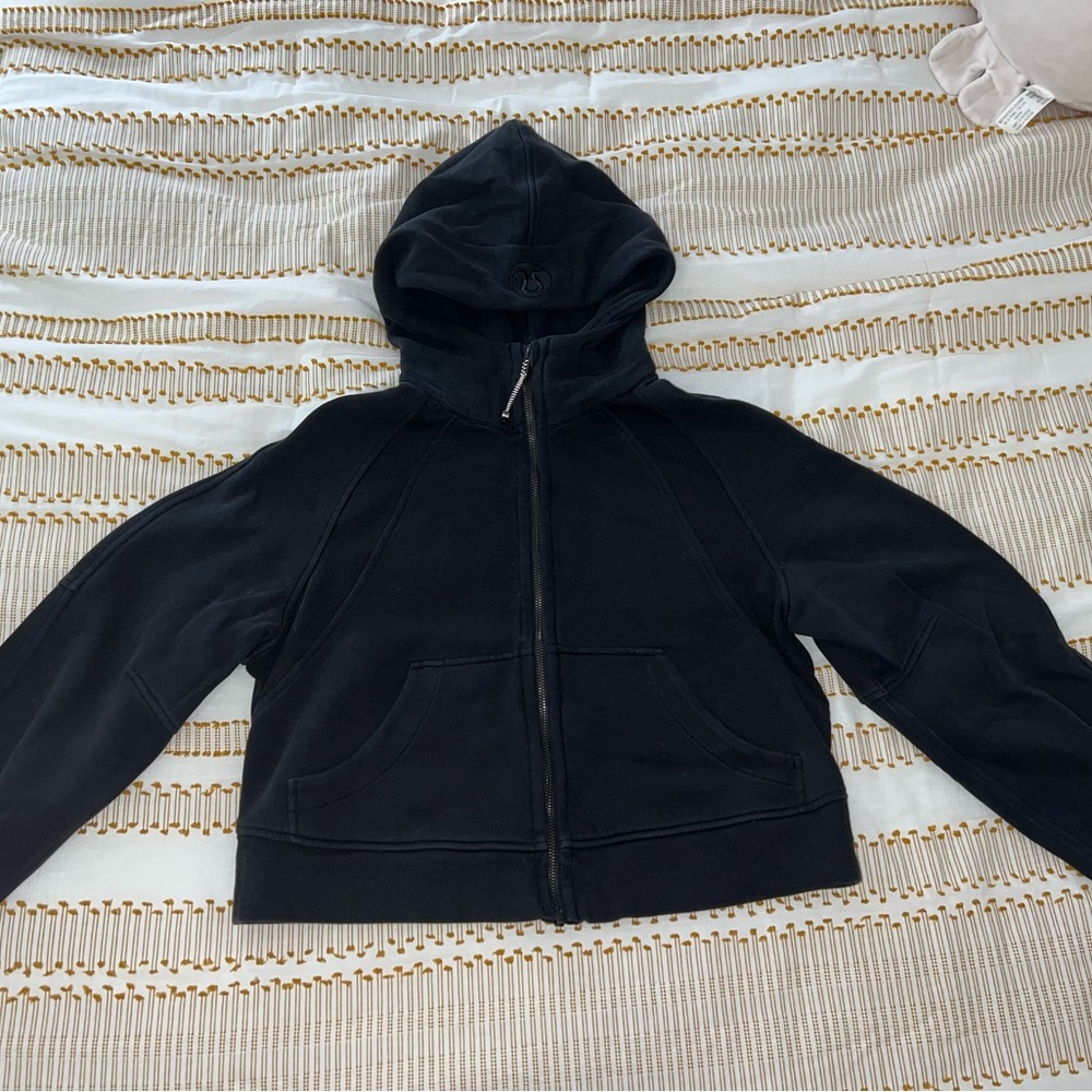 Lululemon Scuba Cropped full-zip hoodie